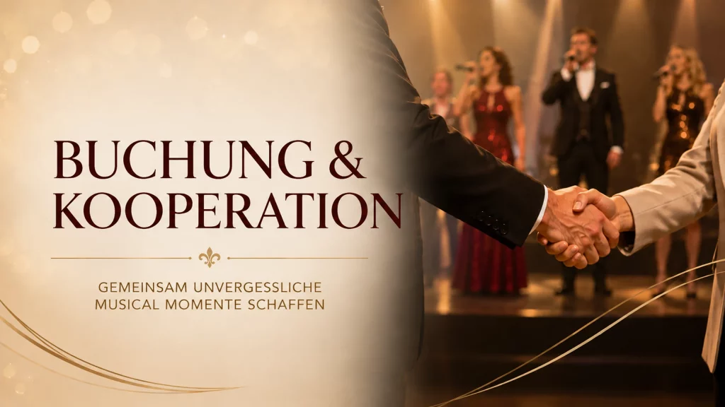Musical Dinner buchen &ndash; Show und Kooperation