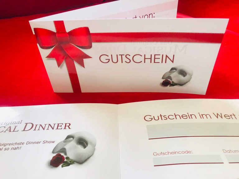 Musical Dinner Gutschein